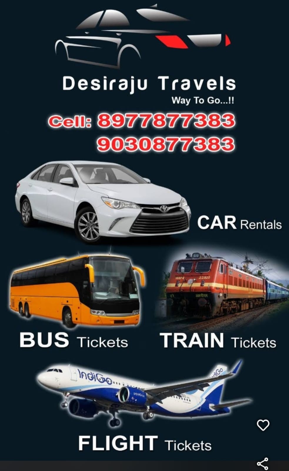 Desiraju Travels